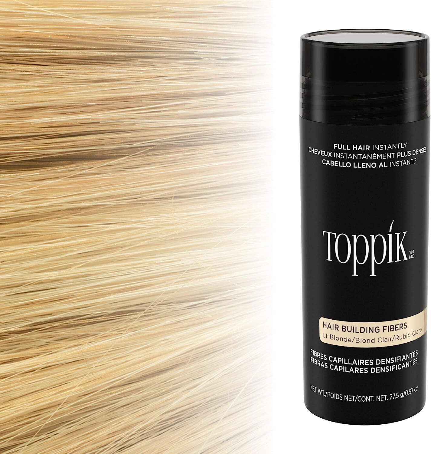 AU Genuine Toppik Hair Loss Building Hair Fibers 27.5g Keratin Fiber Concealer